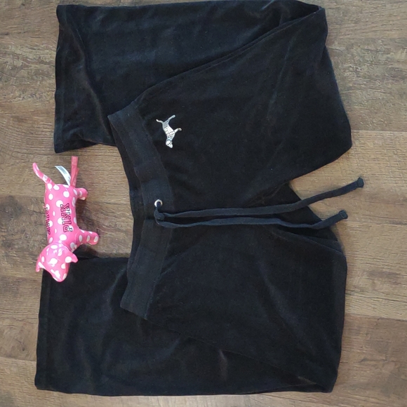 PINK Black jacket/pants set 😍💕 - Picture 5 of 10